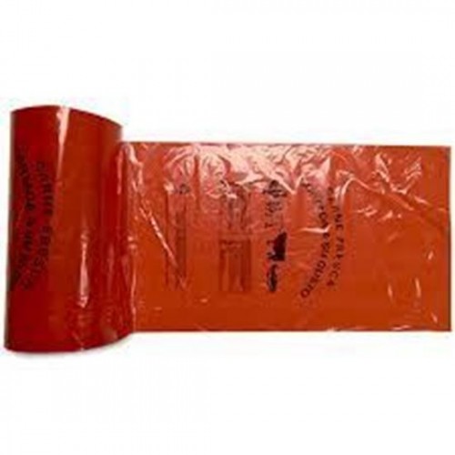Produce Bag LD 11X19, 1.2MIL, RED Color 8LB